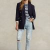 AZURE Women’s Ralph Lauren The Straight Leg Cropped Jeans