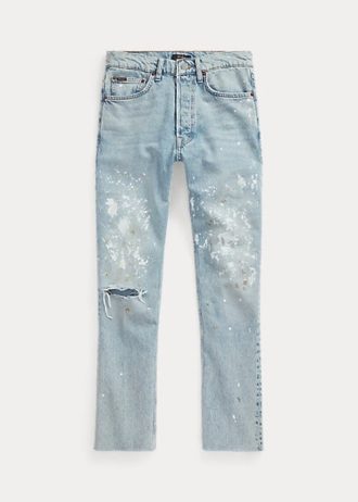 AZURE Women’s Ralph Lauren The Straight Leg Cropped Jeans