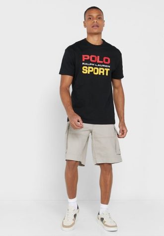 Beige Men’s Ralph Lauren Essential Shorts
