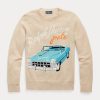 Beige Women’s Ralph Lauren ar-Motif Cashmere-Blend Sweaters