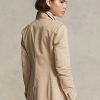 Beige Women’s Ralph Lauren Stretch Twill Blazers