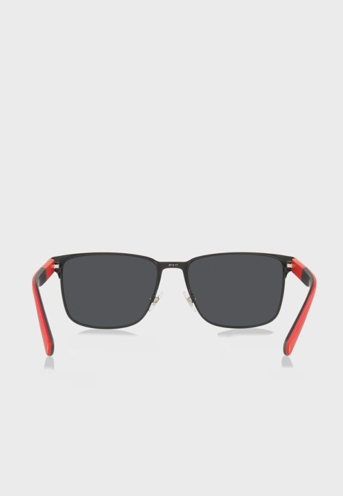 Black Men’s Ralph Lauren 0Ph3143 Wayfarers Sunglasses