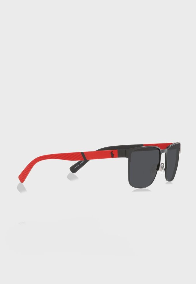 Black Men’s Ralph Lauren 0Ph3143 Wayfarers Sunglasses