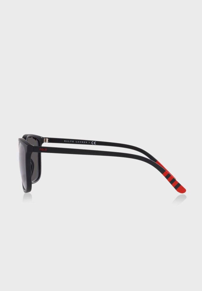 Black Men’s Ralph Lauren 0Ph4185U Wayfarers Sunglasses