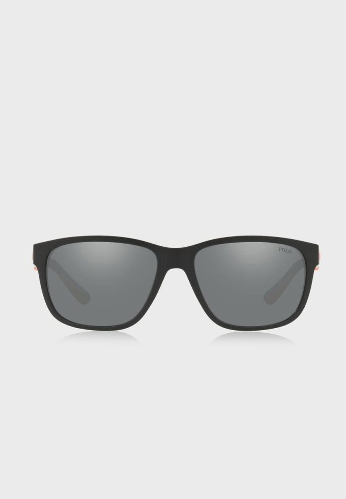 Black Men’s Ralph Lauren 57326G Square Sunglasses Black Men’s Ralph Lauren 57326G Square Sunglasses