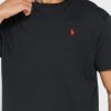 Black Men’s Ralph Lauren Essential Crew Neck T Shirts Black Men’s Ralph Lauren Essential Crew Neck T Shirts
