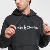 Black Men’s Ralph Lauren Logo Hoodie