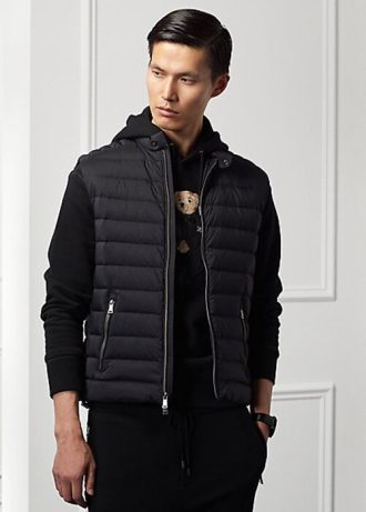 Black Men’s Ralph Lauren Otis Suede Shirt Jackets