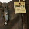 Black Over Brown Women’s Ralph Lauren Leather Tote Bags