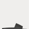 Black / White Men’s Ralph Lauren Signature Pony Slippers Black / White Men’s Ralph Lauren Signature Pony Slippers
