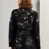 Black Women’s Ralph Lauren Bacall Embellished Denim Field Jackets