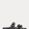 Black Women’s Ralph Lauren Ezra Studded Lambskin Sandals