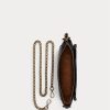Black Women’s Ralph Lauren Leather Mini Sloane Crossbody Bags