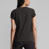 Black Women’s Ralph Lauren Logo Cotton Jersey  T Shirts