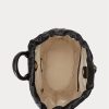 Black Women’s Ralph Lauren Nappa Leather Medium Izzie Backpacks