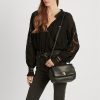 Black Women’s Ralph Lauren Nappa Leather Medium Shoulder Bags