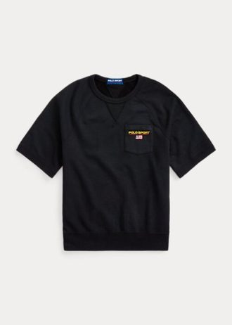 Black Women’s Ralph Lauren Polo Sport Short-Sleeve Sweatshirts