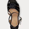 Black Women’s Ralph Lauren Soffia Patent Leather Sandals Black Women’s Ralph Lauren Soffia Patent Leather Sandals