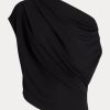 Black Women’s Ralph Lauren Stretch Jersey Tops
