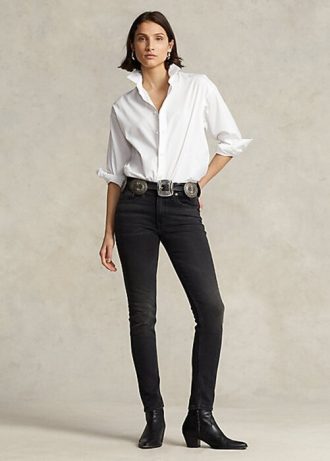 Black Women’s Ralph Lauren Tompkins Skinny Jeans
