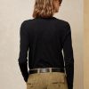 Black Women’s Ralph Lauren Utility Bear Cotton Long-sleeve T Shirts