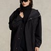 Black Women’s Ralph Lauren Water-Resistant Hooded Windbreaker