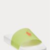 Black / Yellow Men’s Ralph Lauren Thermochromic Signature Pony Slippers