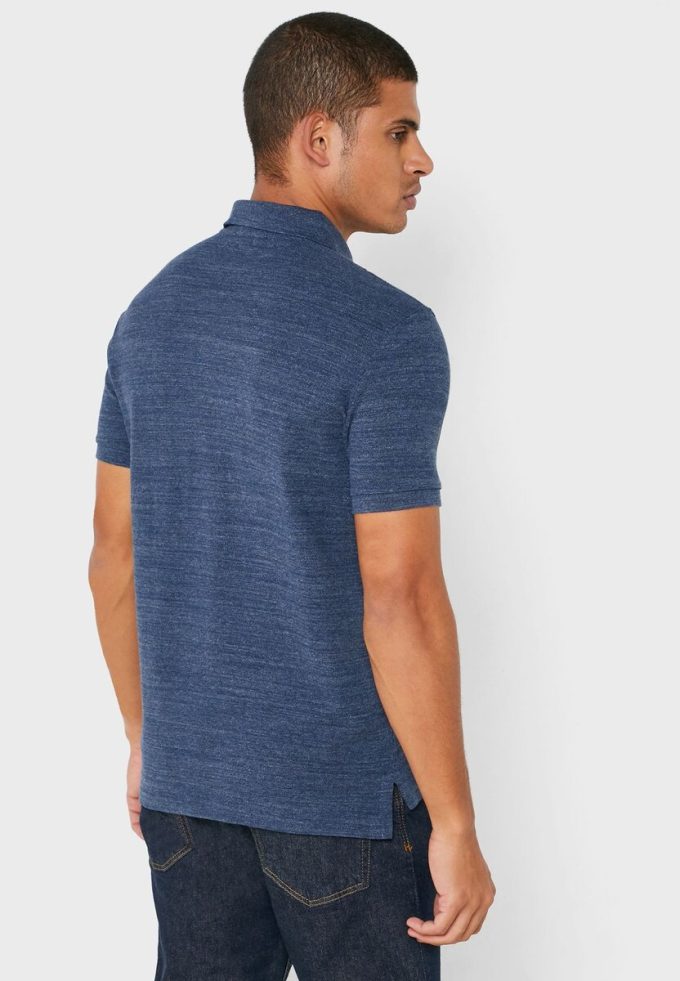 Blue Men’s Ralph Lauren Basic Mesh Polo Shirts Blue Men’s Ralph Lauren Basic Mesh Polo Shirts