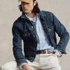 Blue Men’s Ralph Lauren Classic Fit Oxford Western  Shirts