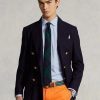 Blue Men’s Ralph Lauren Custom Fit Striped Performance Formal Shirts Blue Men’s Ralph Lauren Custom Fit Striped Performance Formal Shirts