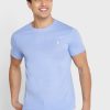 Blue Men’s Ralph Lauren Essential Crew Neck T Shirts Blue Men’s Ralph Lauren Essential Crew Neck T Shirts