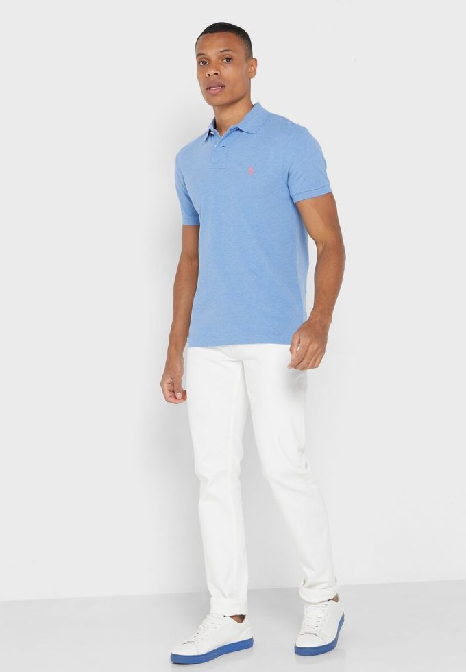 Blue Men’s Ralph Lauren Essential Polo Shirts Blue Men’s Ralph Lauren Essential Polo Shirts