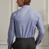 Blue Men’s Ralph Lauren Gingham Easy Care Twill Formal Shirts