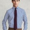 Blue Men’s Ralph Lauren Regent Custom Fit Striped Poplin Formal Shirts Blue Men’s Ralph Lauren Regent Custom Fit Striped Poplin Formal Shirts