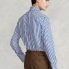 Blue Men’s Ralph Lauren Regent Custom Fit Striped Poplin Formal Shirts Blue Men’s Ralph Lauren Regent Custom Fit Striped Poplin Formal Shirts