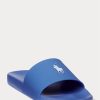 Blue Men’s Ralph Lauren Signature Pony Slippers Blue Men’s Ralph Lauren Signature Pony Slippers