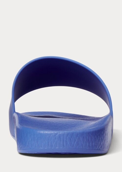 Blue Men’s Ralph Lauren Signature Pony Slippers Blue Men’s Ralph Lauren Signature Pony Slippers
