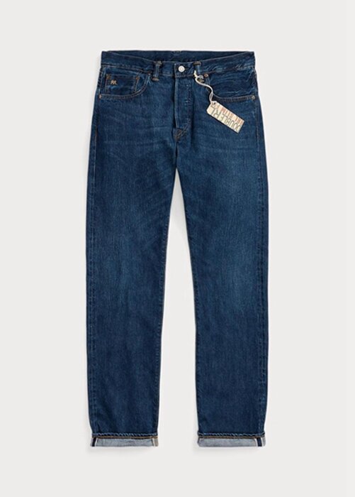 Blue Men’s Ralph Lauren Slim Fit Eastridge Selvedge Jeans Blue Men’s Ralph Lauren Slim Fit Eastridge Selvedge Jeans