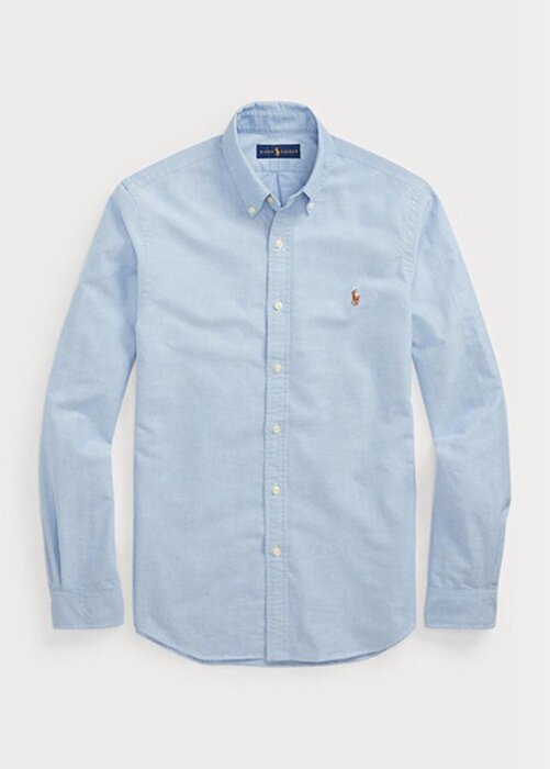 Blue Men’s Ralph Lauren Slim Fit Oxford Shirts Blue Men’s Ralph Lauren Slim Fit Oxford Shirts