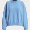 Blue Women’s Ralph Lauren Fleece Crewneck Sweatshirts