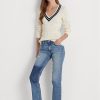 Blue Women’s Ralph Lauren High-rise Straight Cropped Jeans