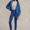 Blue Women’s Ralph Lauren Stirrup Stretch Leggings