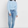 Blue Women’s Ralph Lauren Striped Ruffle Detail Shirts Blue Women’s Ralph Lauren Striped Ruffle Detail Shirts