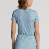 Blue Women’s Ralph Lauren Tailored Fit Floral Jersey Shirts