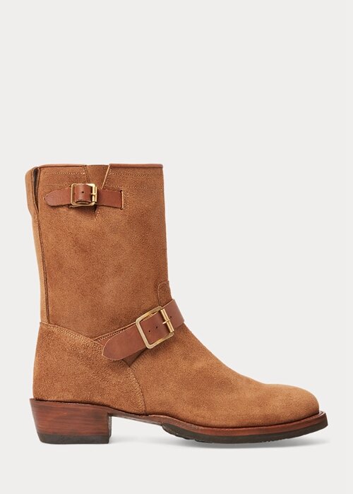 Brown Men’s Ralph Lauren Roughout Suede Boots Brown Men’s Ralph Lauren Roughout Suede Boots