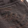 Brown Men’s Ralph Lauren Slim Narrow Fit Black Resin Rinse Jeans