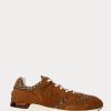 Brown Men’s Ralph Lauren Trackster 200 Harris Tweed® Sneakers Brown Men’s Ralph Lauren Trackster 200 Harris Tweed® Sneakers