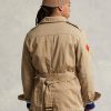 Brown Men’s Ralph Lauren Twill Belted Jackets Brown Men’s Ralph Lauren Twill Belted Jackets