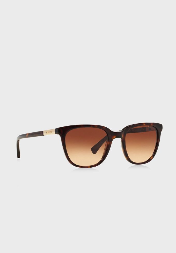 Brown Women’s Ralph Lauren 0RA5206 Tortoise Wayfarers Sunglasses