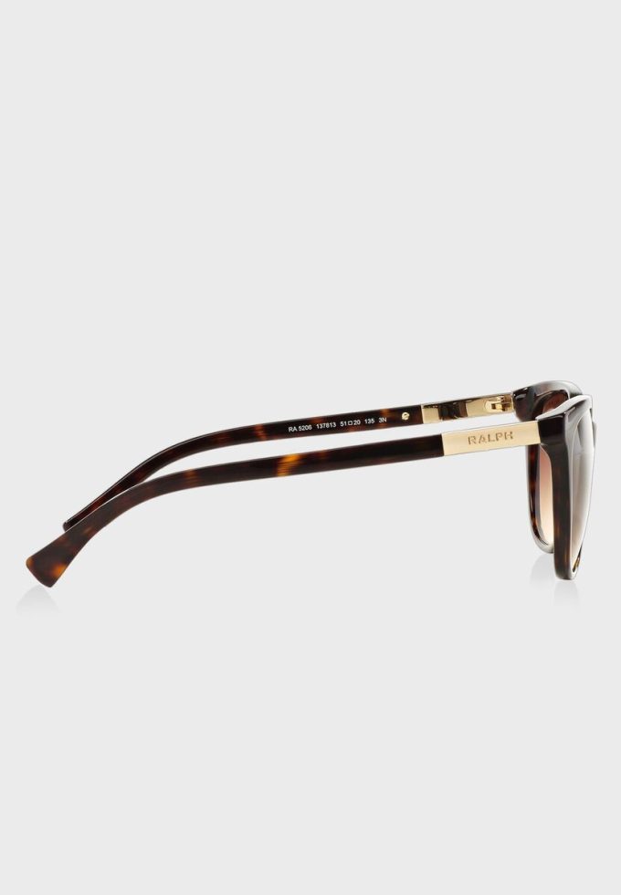Brown Women’s Ralph Lauren 0RA5206 Tortoise Wayfarers Sunglasses